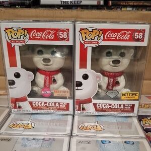 Funko Coca-Cola Polar Bear Pop Figures